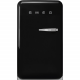 SMEG Frigorífico 1 puerta  FAB10LBL6. Cíclico. Negro. Clase E